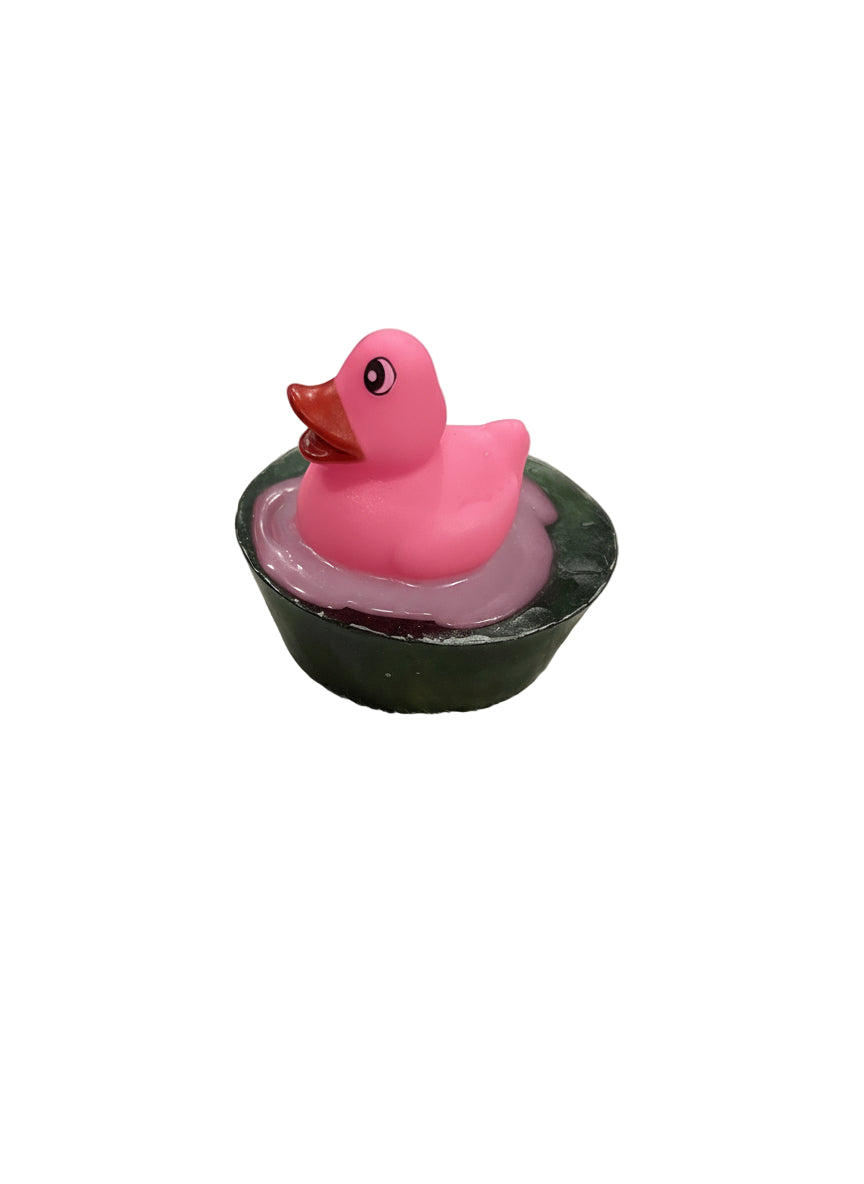 Pink Ducky Baby Powder Glycerin Soap